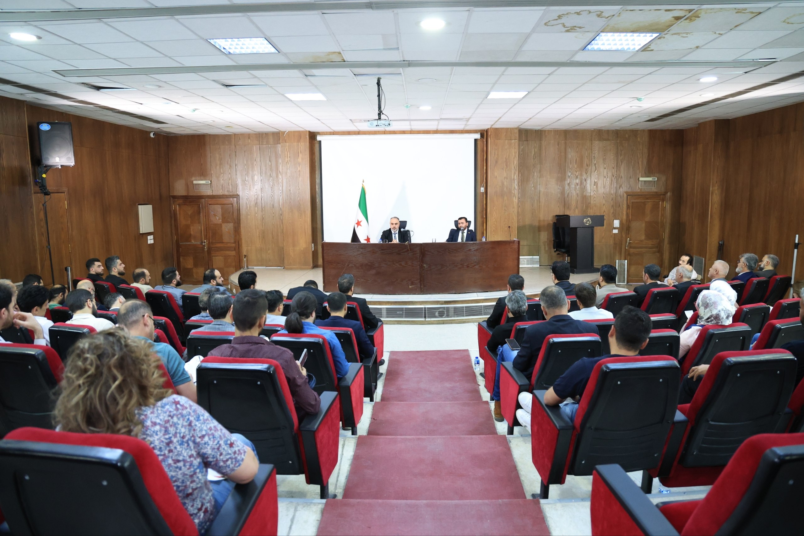 لقاءات مع عدد من الإعلاميين تعقدها الهيئة المركزية للرقابة والتفتيش.