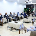 رئيس الهيئة المركزية يبحث مع الوفد الأردني تعزيز التعاون الرقابي