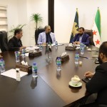 رئيس الهيئة المركزية يجتمع مع اللجنة المكلفة بمراقبة الامتحانات العامة