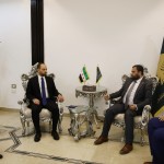 رئيس الهيئة المركزية يستقبل القائم بأعمال السفارة السورية لدى المملكة العربيةالسعودية لتطوير العمل الرقابي