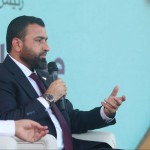 رئيس الهيئة المركزية ومستشار الشؤون الإعلامية في رئاسة الجمهورية يشاركان في ندوة حوارية بمعرض دمشق الدولي