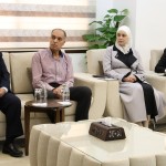 لبحث سبل تعزيز العمل الرقابي في العمل المالي رئيس الهيئة المركزية يستقبل وزير المالية.