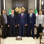 رئيس الهيئة المركزية للرقابة والتفتيش يستقبل وزيري التعليم العالي والتربية