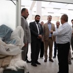 رئيس الهيئة المركزية يجري زيارة إلى جامعة حلب
