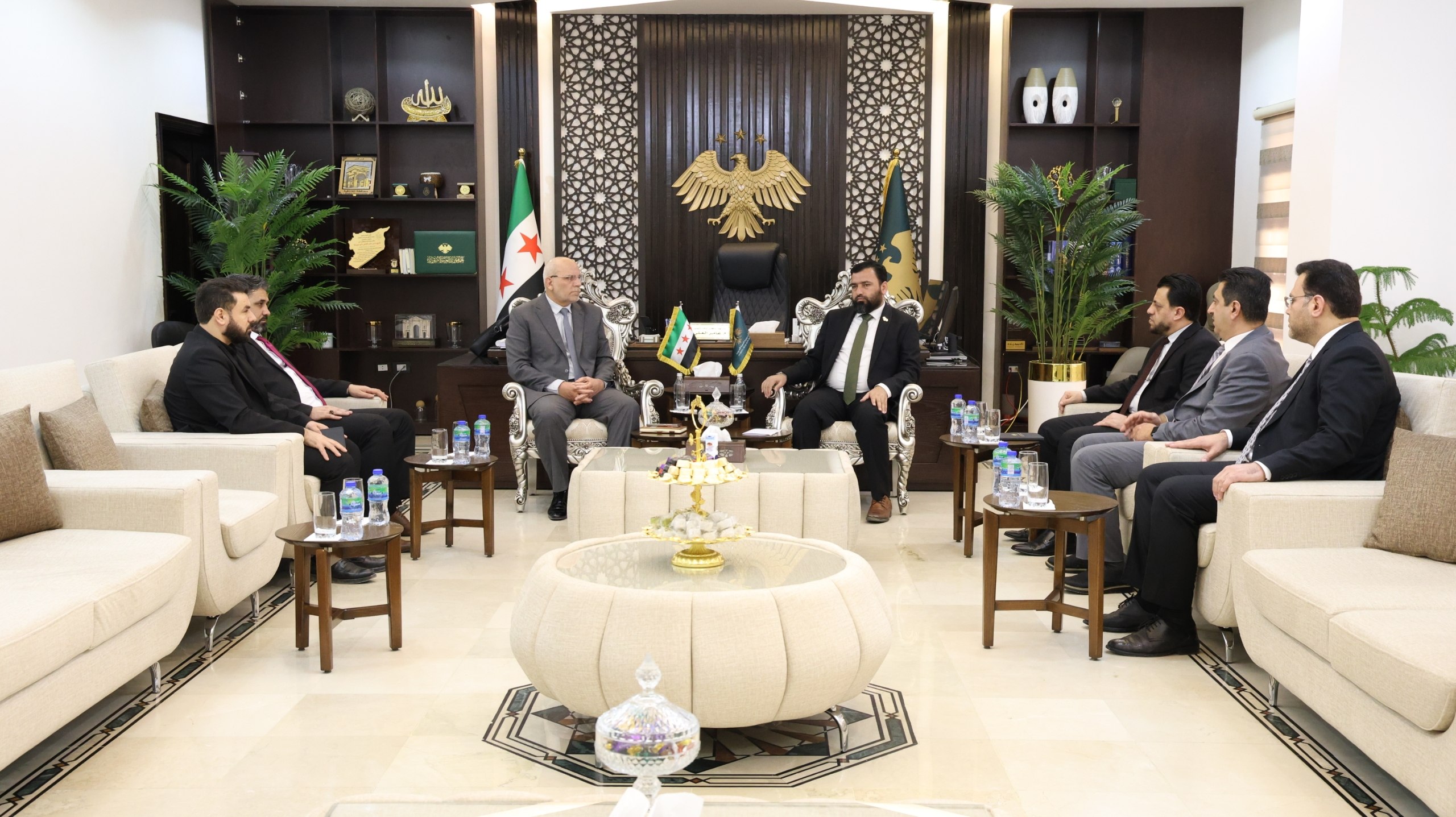 الهيئة المركزية للرقابة والتفتيش تبحث مع نقابة المحامين تعزيز التعاون المشترك