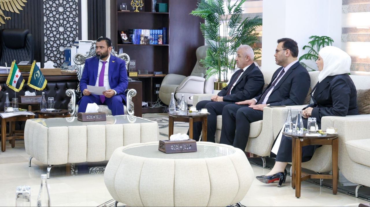 رئيس الهيئة المركزية ووزير التربية يبحثان واقع العملية التعليمية وتعزيز دور الرقابة الداخلية