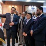 زار رئيس الهيئة المركزية للرقابة والتفتيش، المهندس عامر العلي، ومستشار رئاسة الجمهورية للشؤون الإعلامية، الدكتور أحمد موفق زيدان، جناح الهيئة في معرض دمشق الدولي، يرافقهما وفد من الهيئة.
