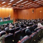 رئيس الهيئة المركزية يفتتح فرع المعهد العالي للرقابة في مدينة حلب